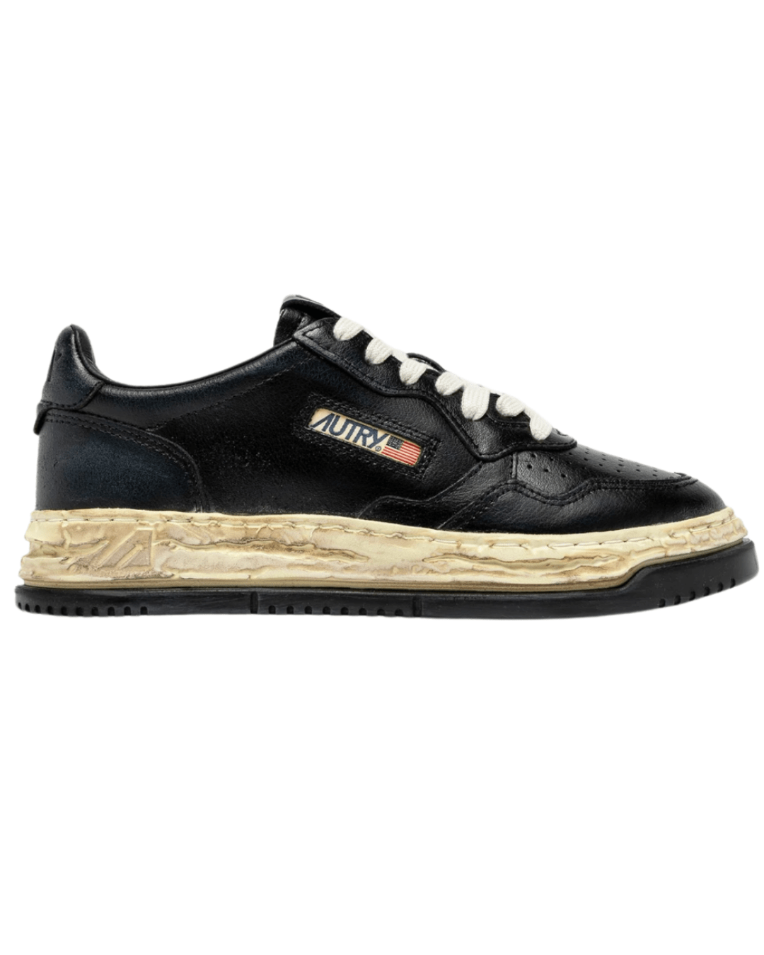 Autry X Maison Mihara Yasuhiro Medalist - שחור מלא | Branded shoes bymrcrazyshoes