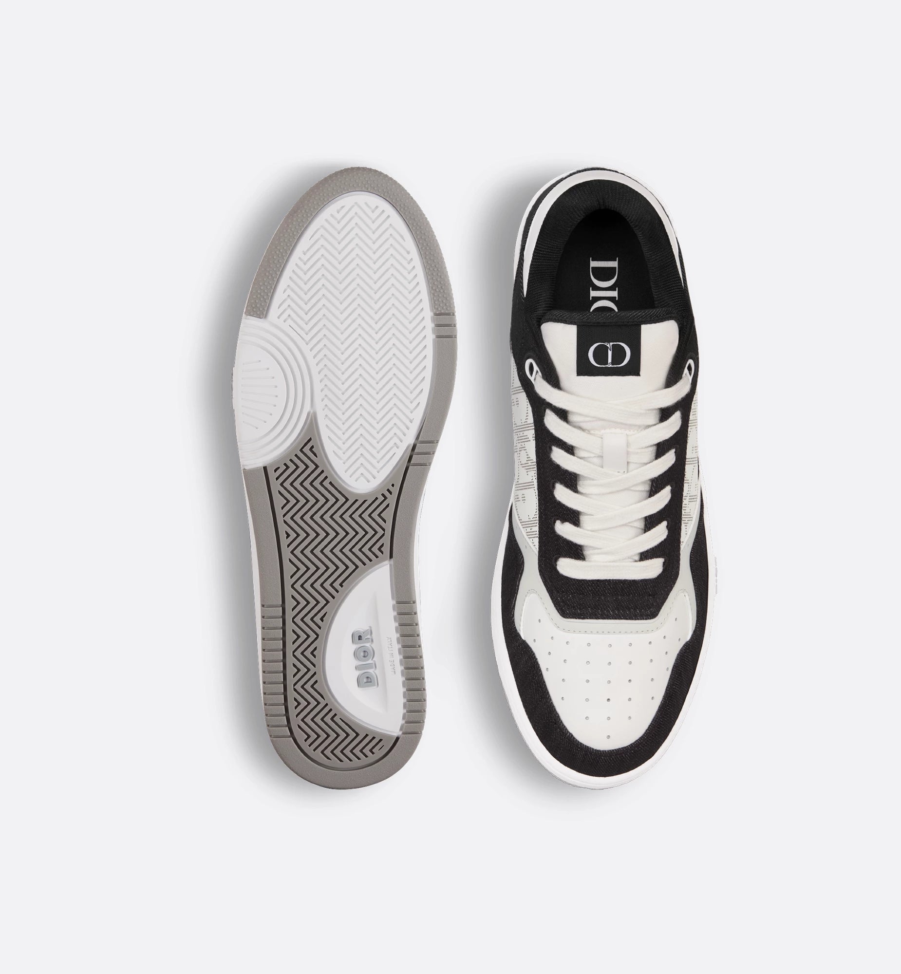 DIOR B27 - שחור גינס ולבן | Branded shoes bymrcrazyshoes