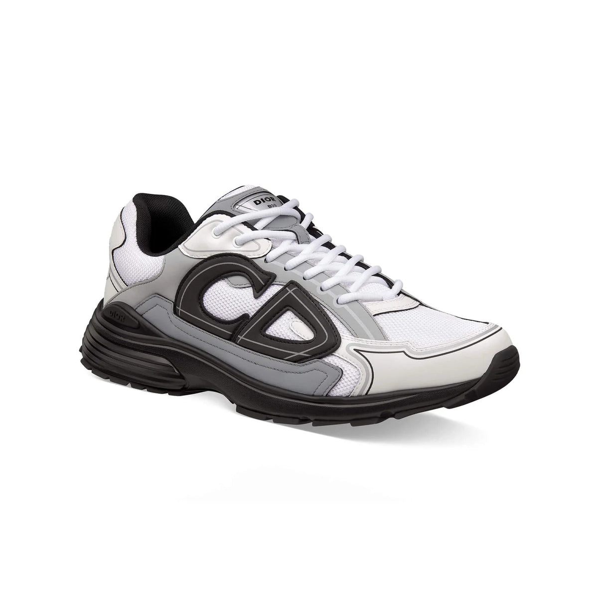 DIOR B30- לבן עם אפור ושחור | Branded shoes bymrcrazyshoes