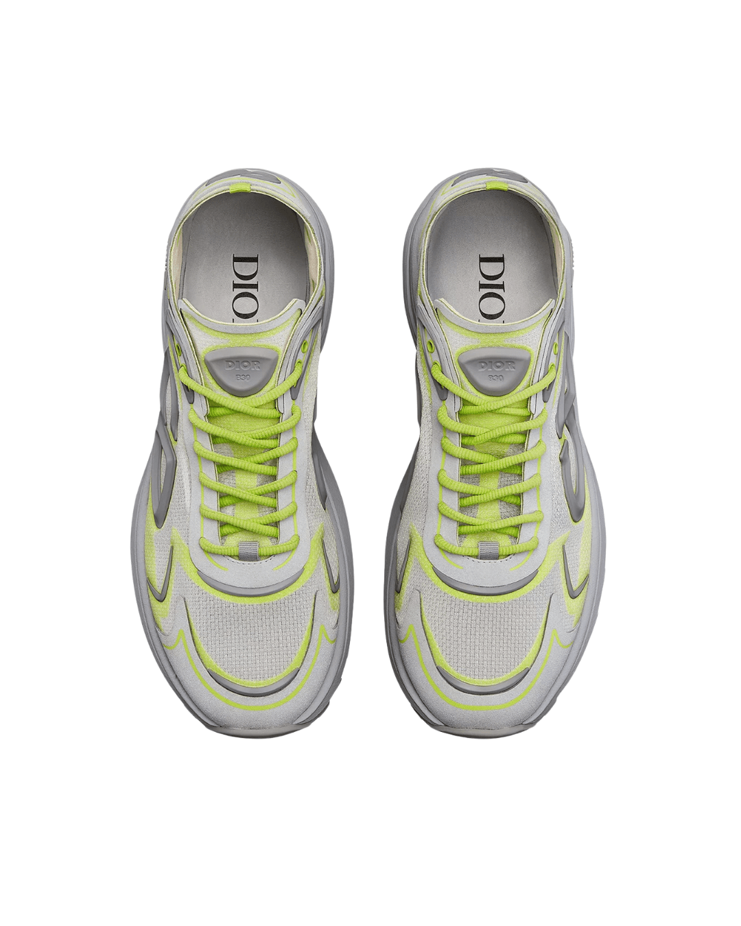 DIOR B30 - אפור עם צהוב בהיר | Branded shoes bymrcrazyshoes