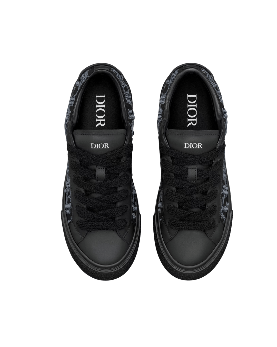 DIOR B33 - שחור וכיתוב כחול | Branded shoes bymrcrazyshoes