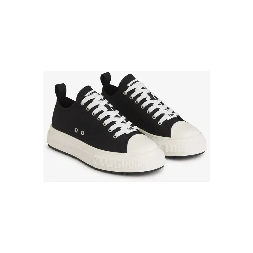 דסקווארד סניקרס - שחורות | Branded shoes bymrcrazyshoes