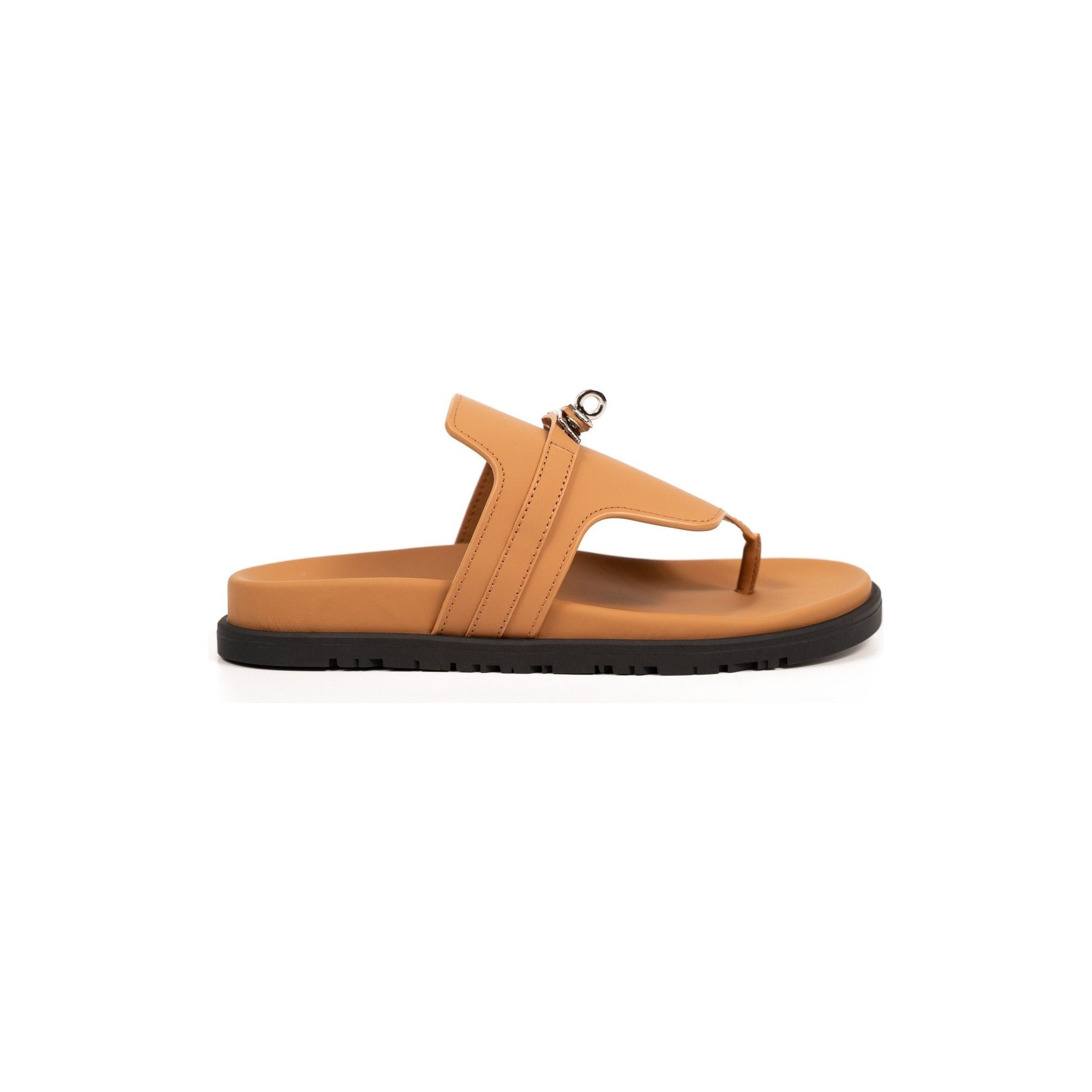 כפכף הרמס חום בהיר | Branded shoes bymrcrazyshoes