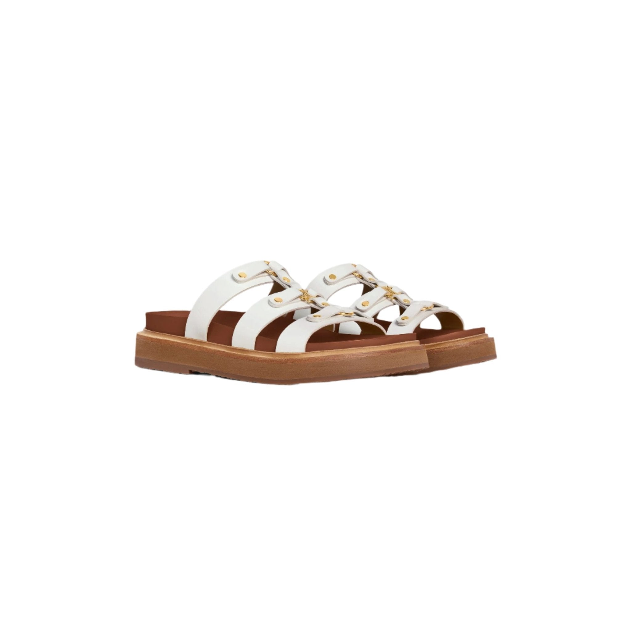 כפכף סלין לבן | Branded shoes bymrcrazyshoes
