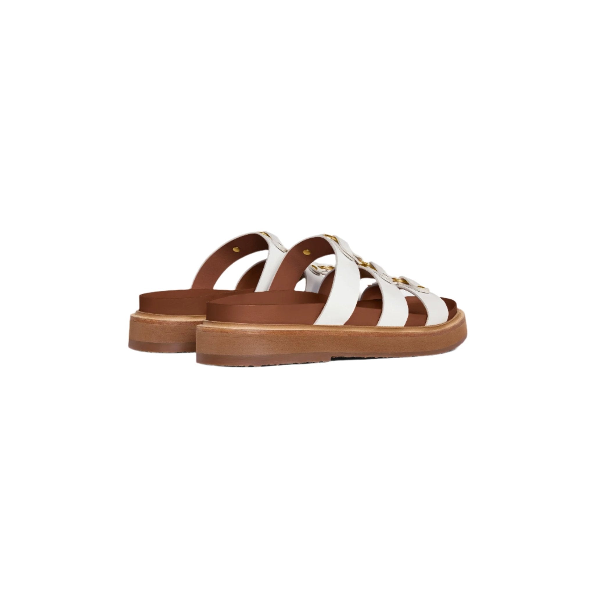 כפכף סלין לבן | Branded shoes bymrcrazyshoes