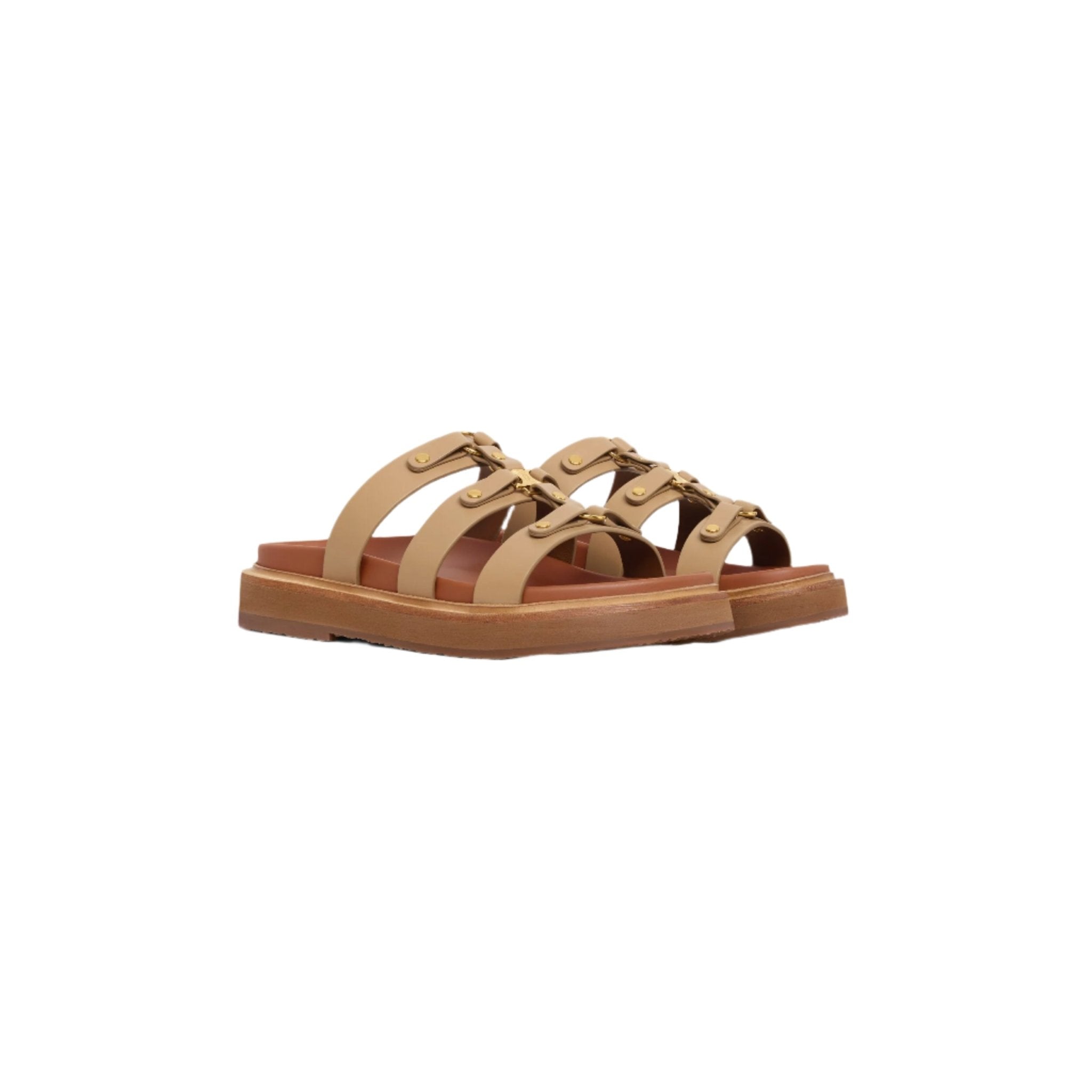 כפכף סלין שמנת | Branded shoes bymrcrazyshoes