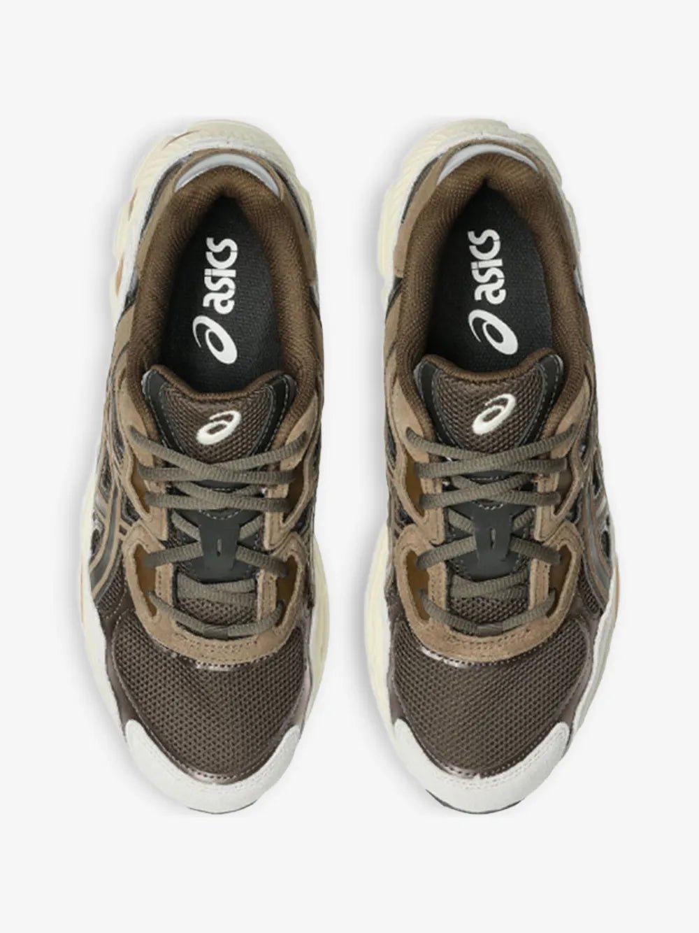 אסיקס Gel-Kayano- חום רשת עם שמנת | Branded shoes bymrcrazyshoes