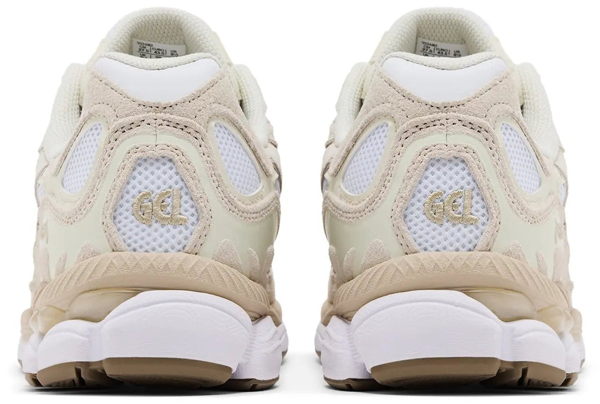 אסיקס Gel-Kayano- לבן עם בז | Branded shoes bymrcrazyshoes