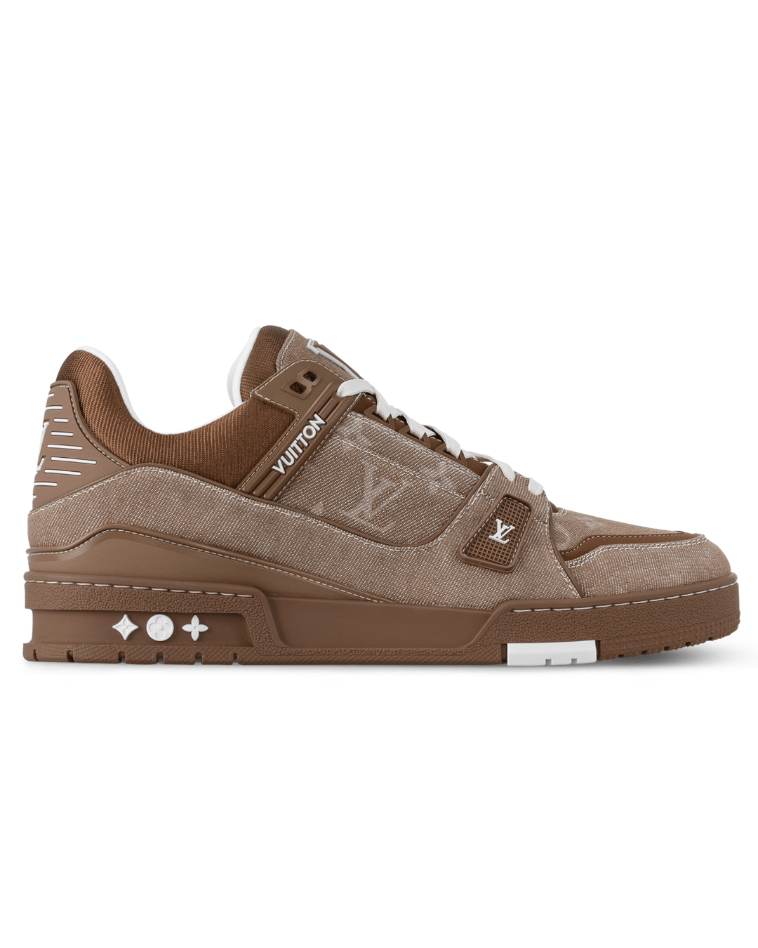 Louis Vuitton LV Trainer חום בד | Branded shoes bymrcrazyshoes