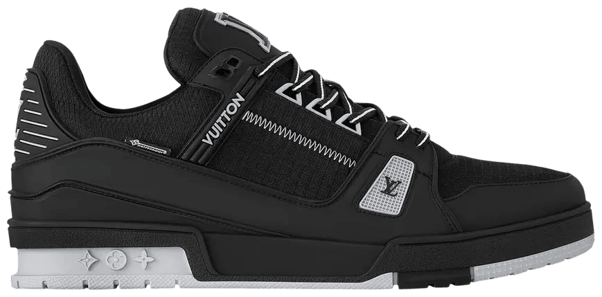 Louis Vuitton LV Trainer שחור וגוון אפור | Branded shoes bymrcrazyshoes