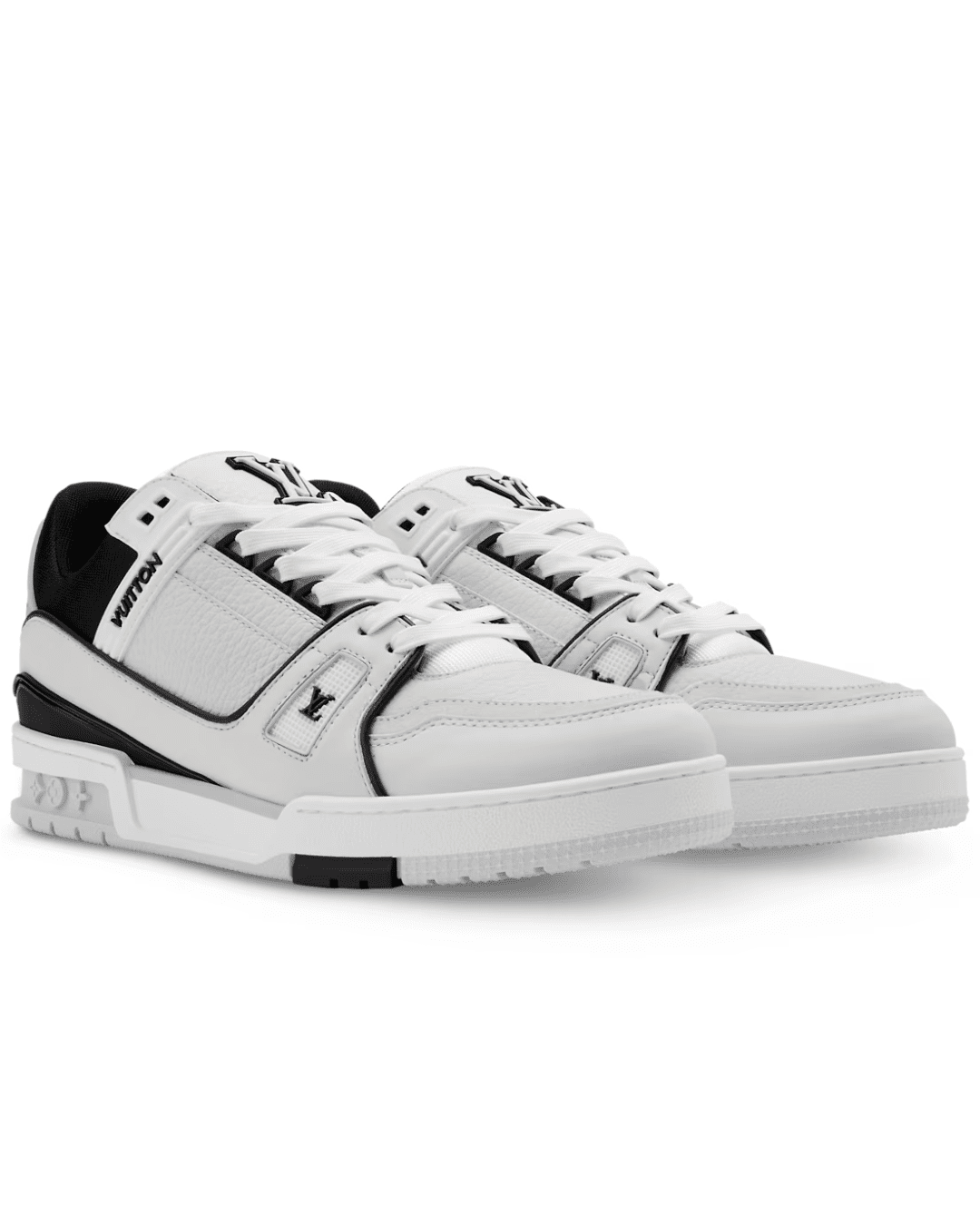 Louis Vuitton LV Trainer לבן ושחור | Branded shoes bymrcrazyshoes