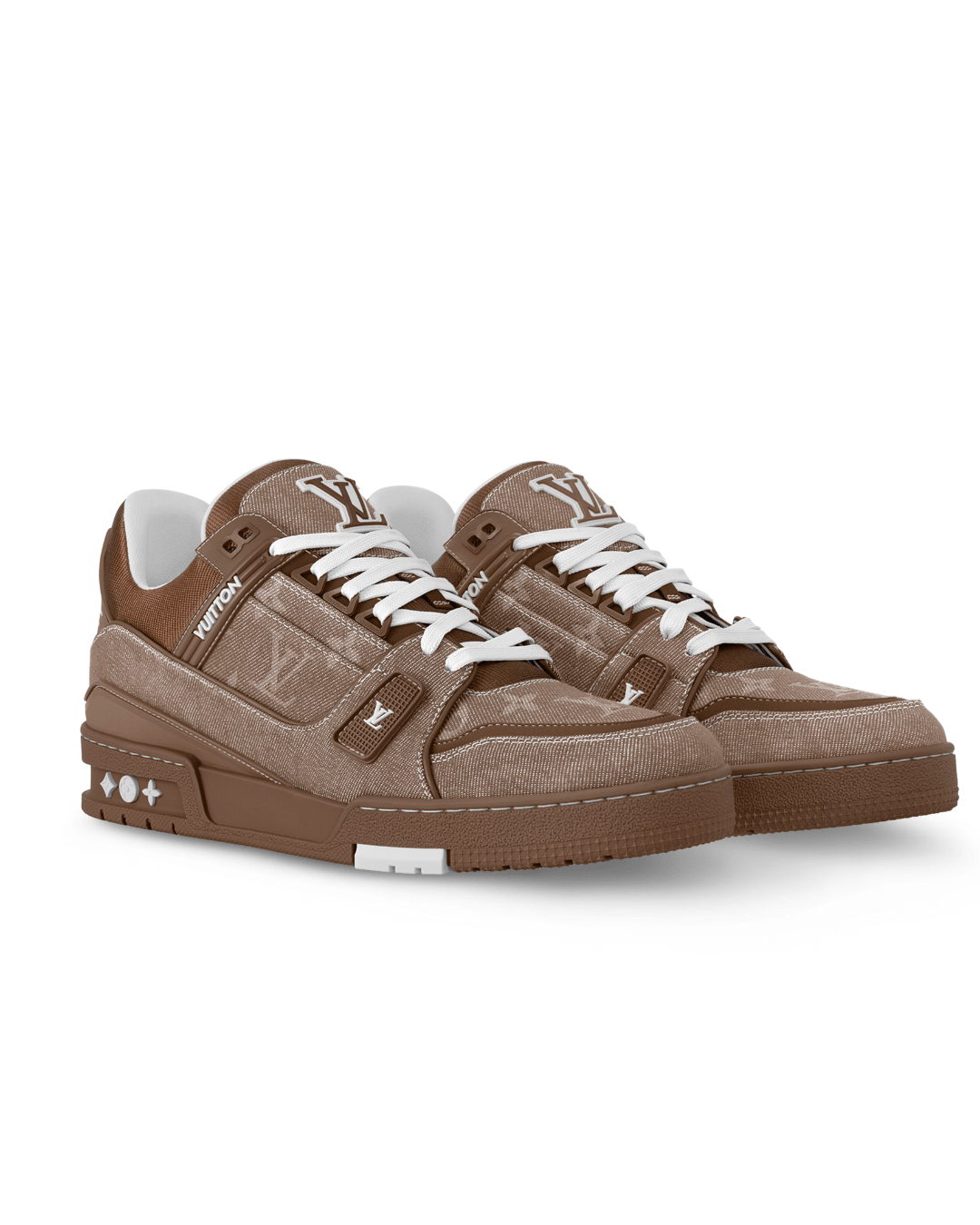 Louis Vuitton LV Trainer חום בד | Branded shoes bymrcrazyshoes