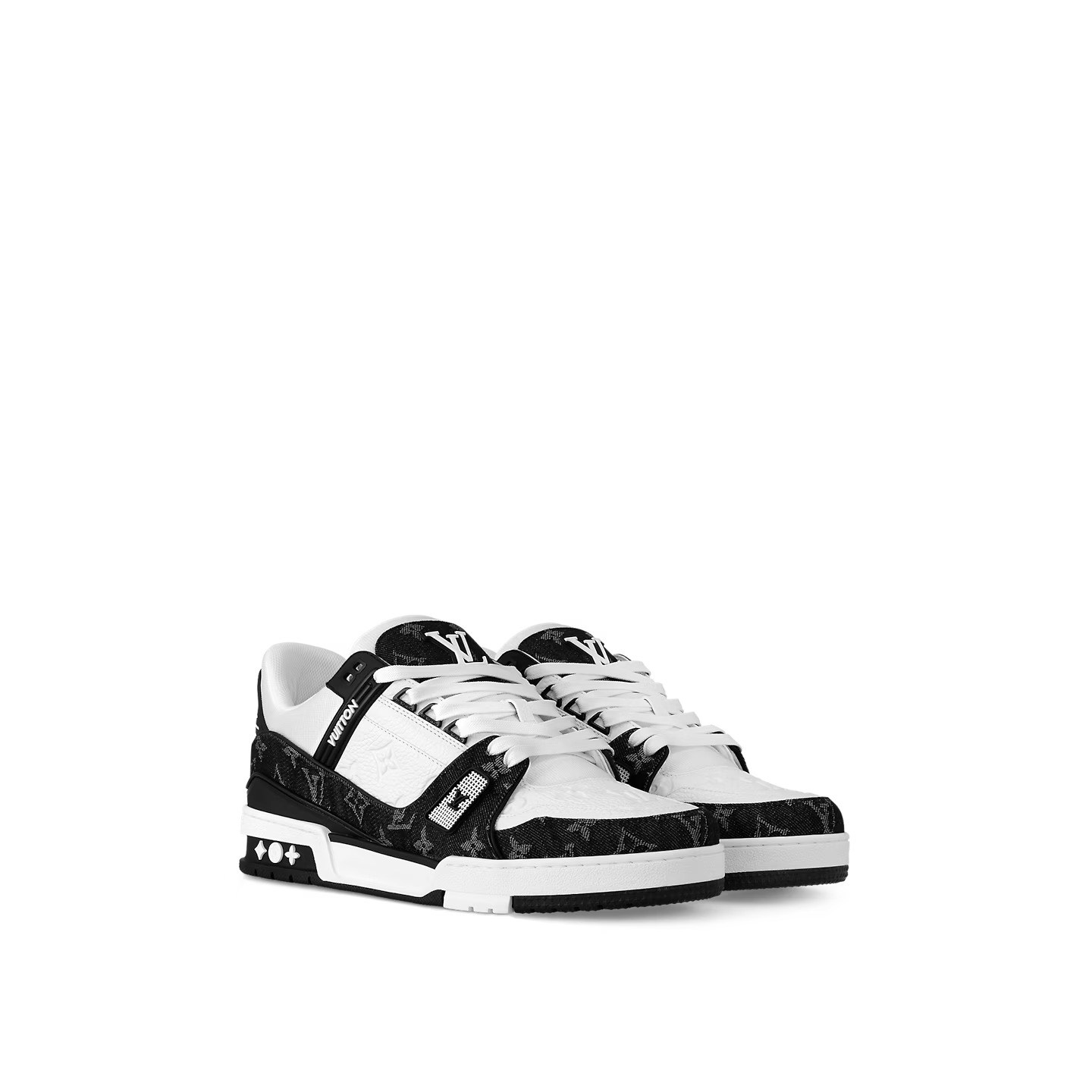 Louis Vuitton LV Trainer שחורה | Branded shoes bymrcrazyshoes