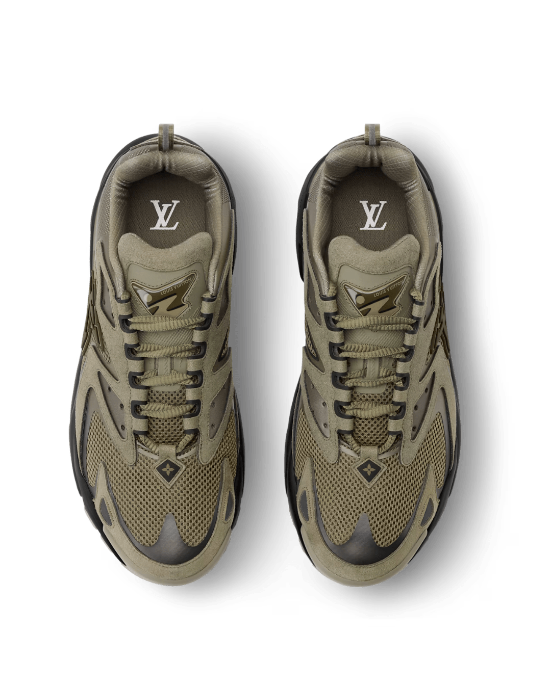 LV Tatic Runner Sneaker-ירוק זית | Branded shoes bymrcrazyshoes