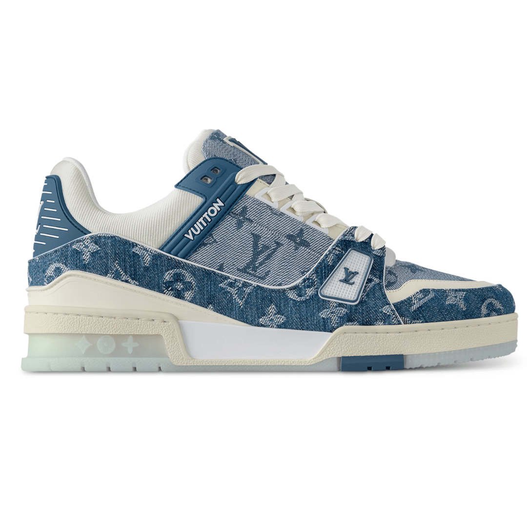 לואי ויטון כחול גינס | Branded shoes bymrcrazyshoes