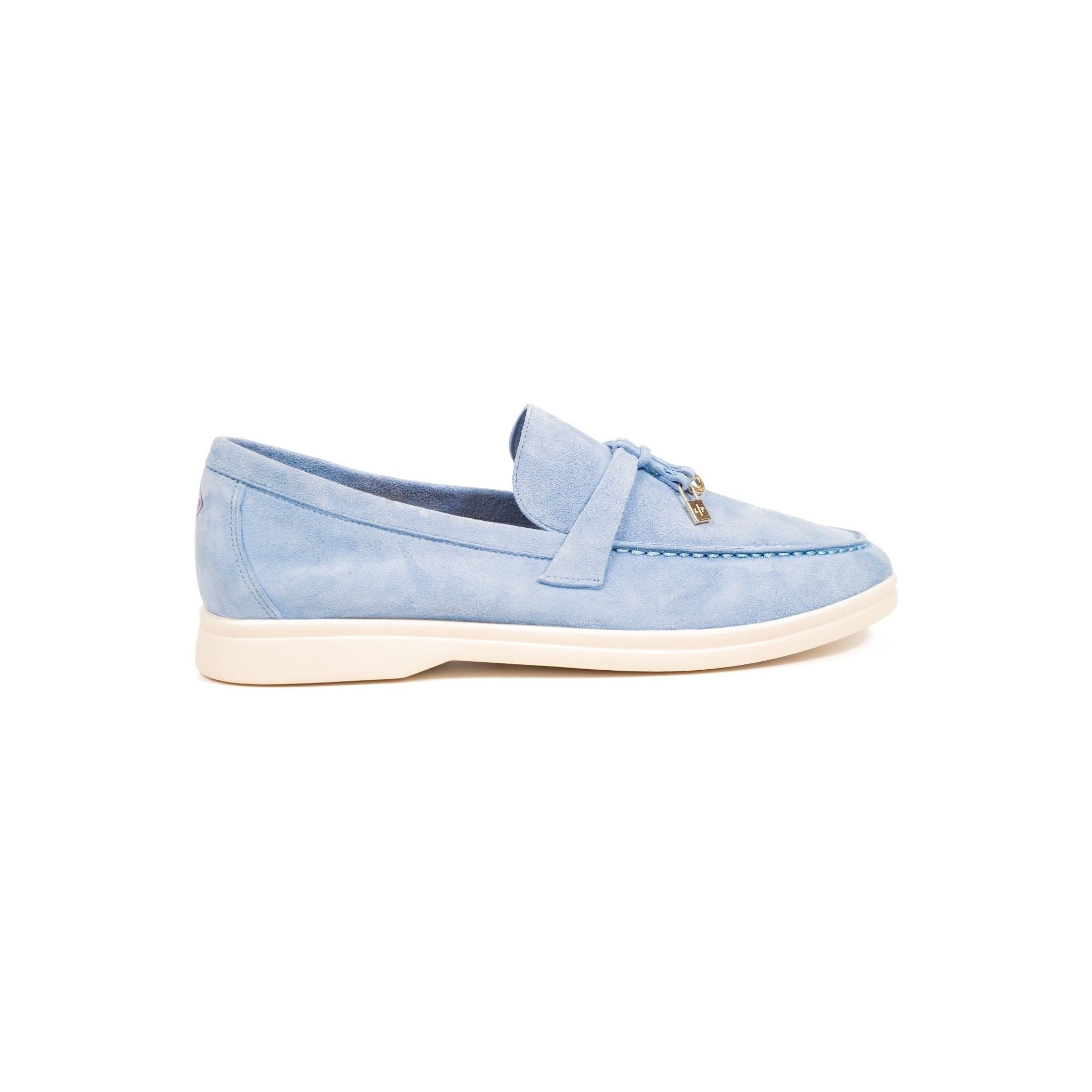 לורו פיאנה - מוקסין תכלת | Branded shoes bymrcrazyshoes