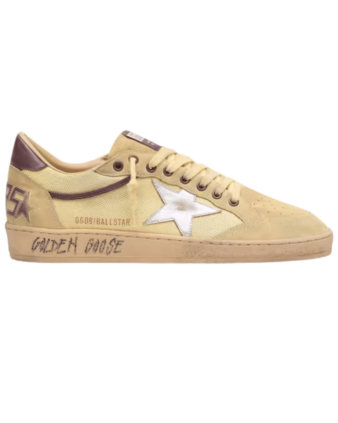 גולדן גוס - בולסטאר שמנת וכוכב כסוף | Branded shoes bymrcrazyshoes