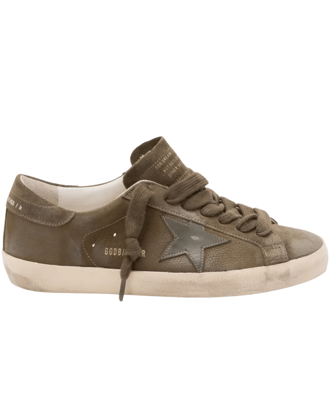 גולדן גוס - סופרסטאר ירוק זית | Branded shoes bymrcrazyshoes