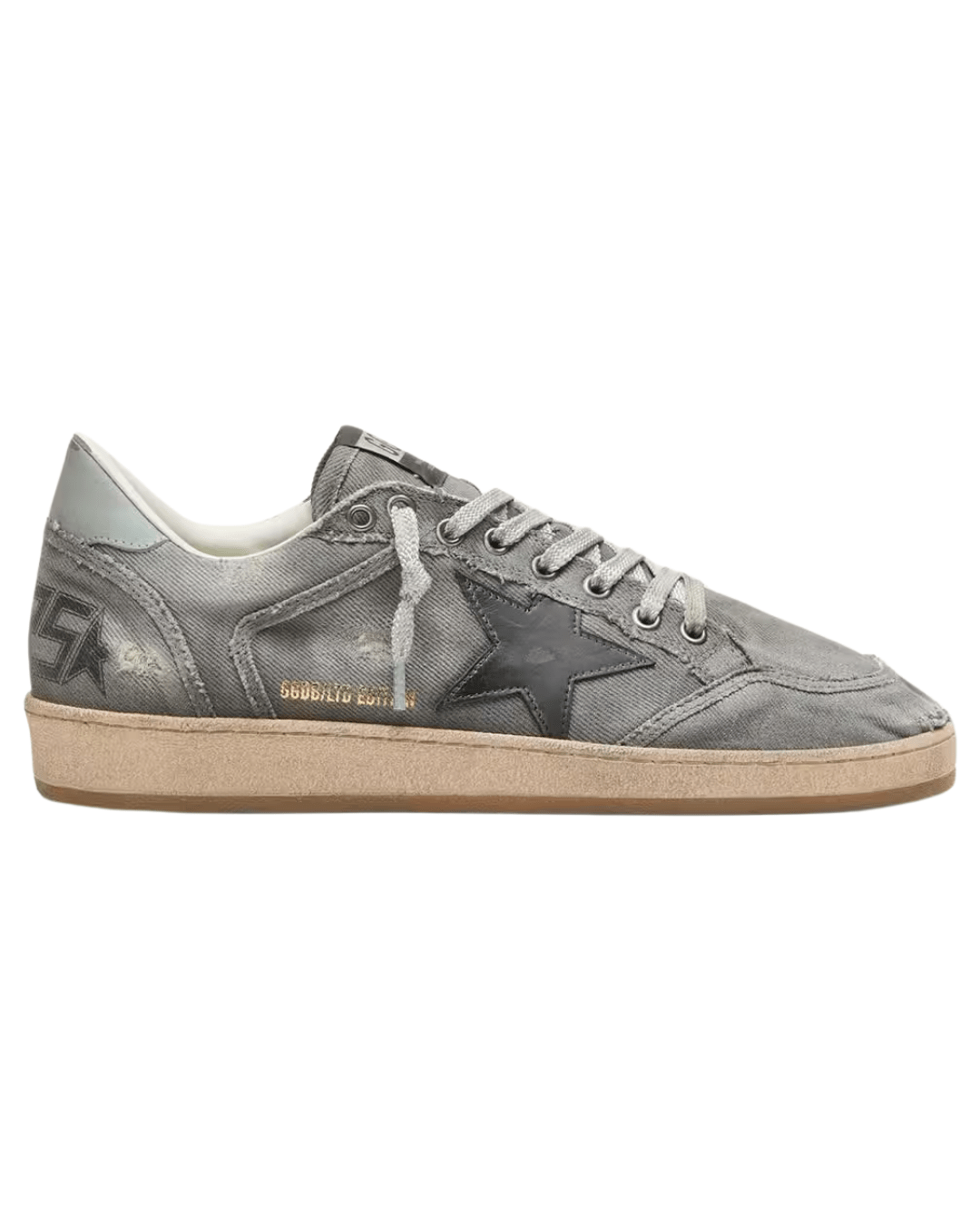גולדן גוס-בולסטאר אפור מלא עם שפשופף | Branded shoes bymrcrazyshoes