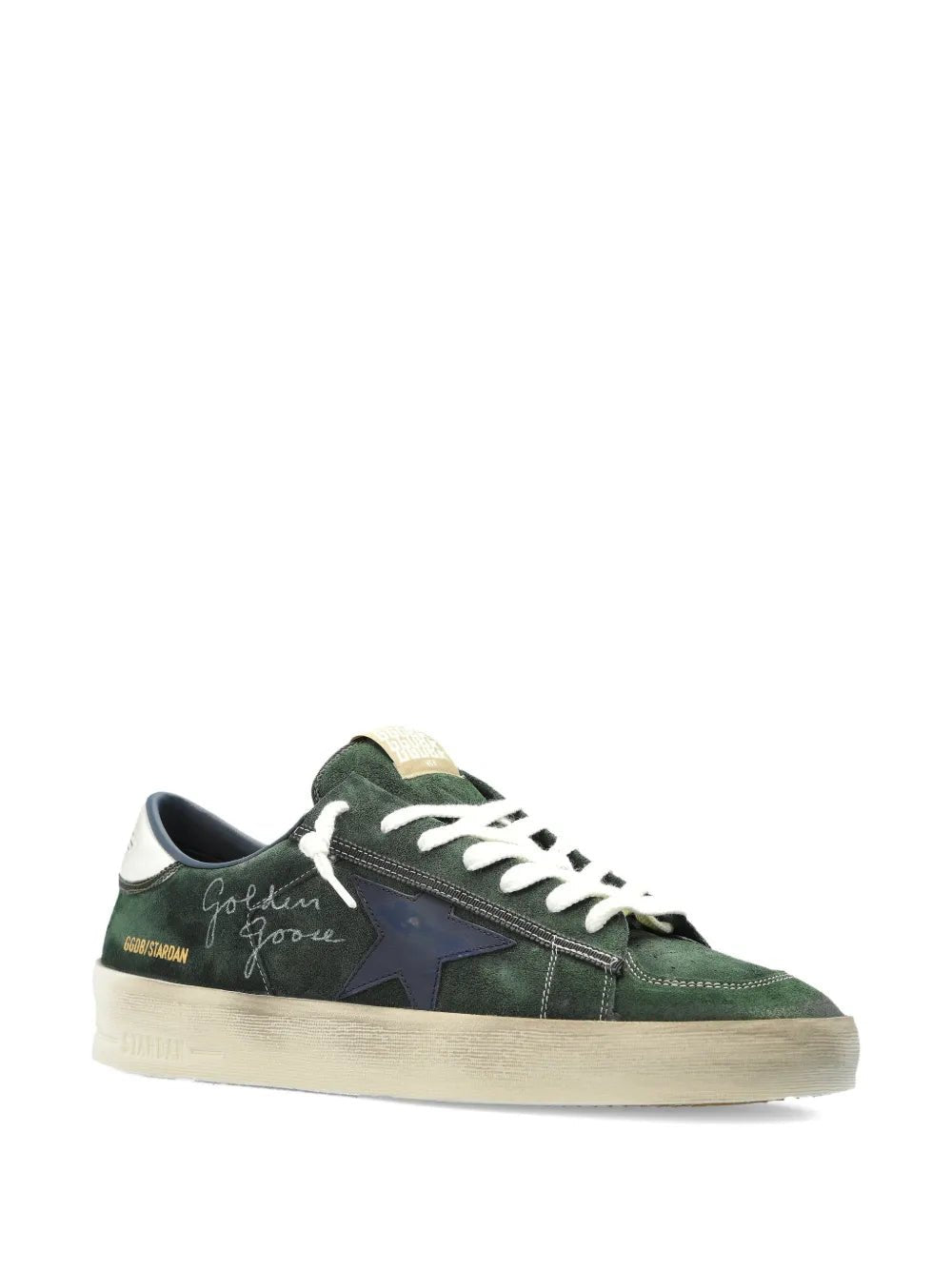 גולדן גוס - סטארדן ירוק וכוכב כחול | Branded shoes bymrcrazyshoes
