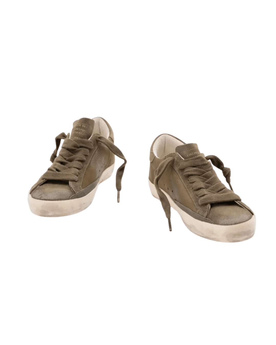 גולדן גוס - סופרסטאר ירוק זית | Branded shoes bymrcrazyshoes
