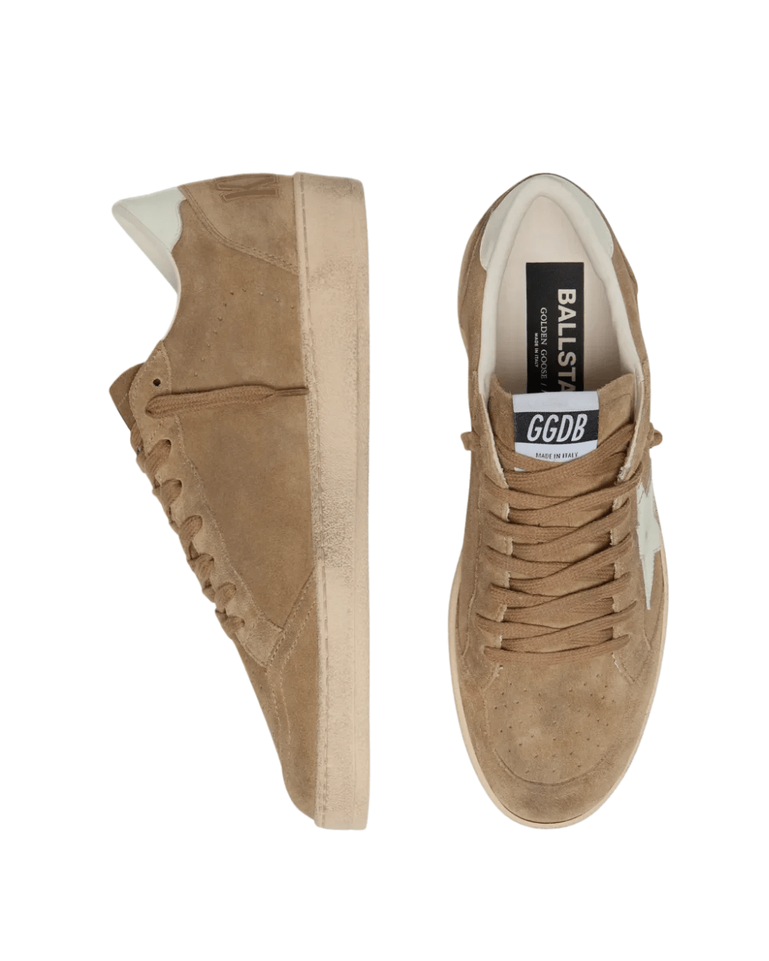 גולדן גוס - בולסטאר בז זמש וכוכב לבן | Branded shoes bymrcrazyshoes
