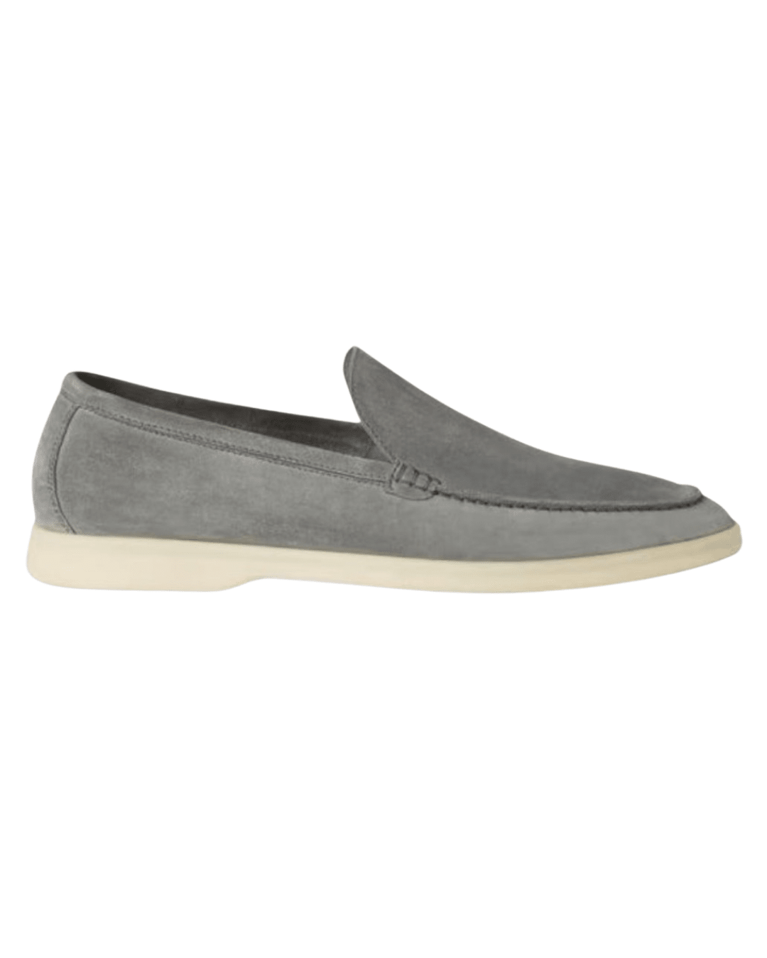 מוקסין לורו פיאנה - אפור מלא | Branded shoes bymrcrazyshoes