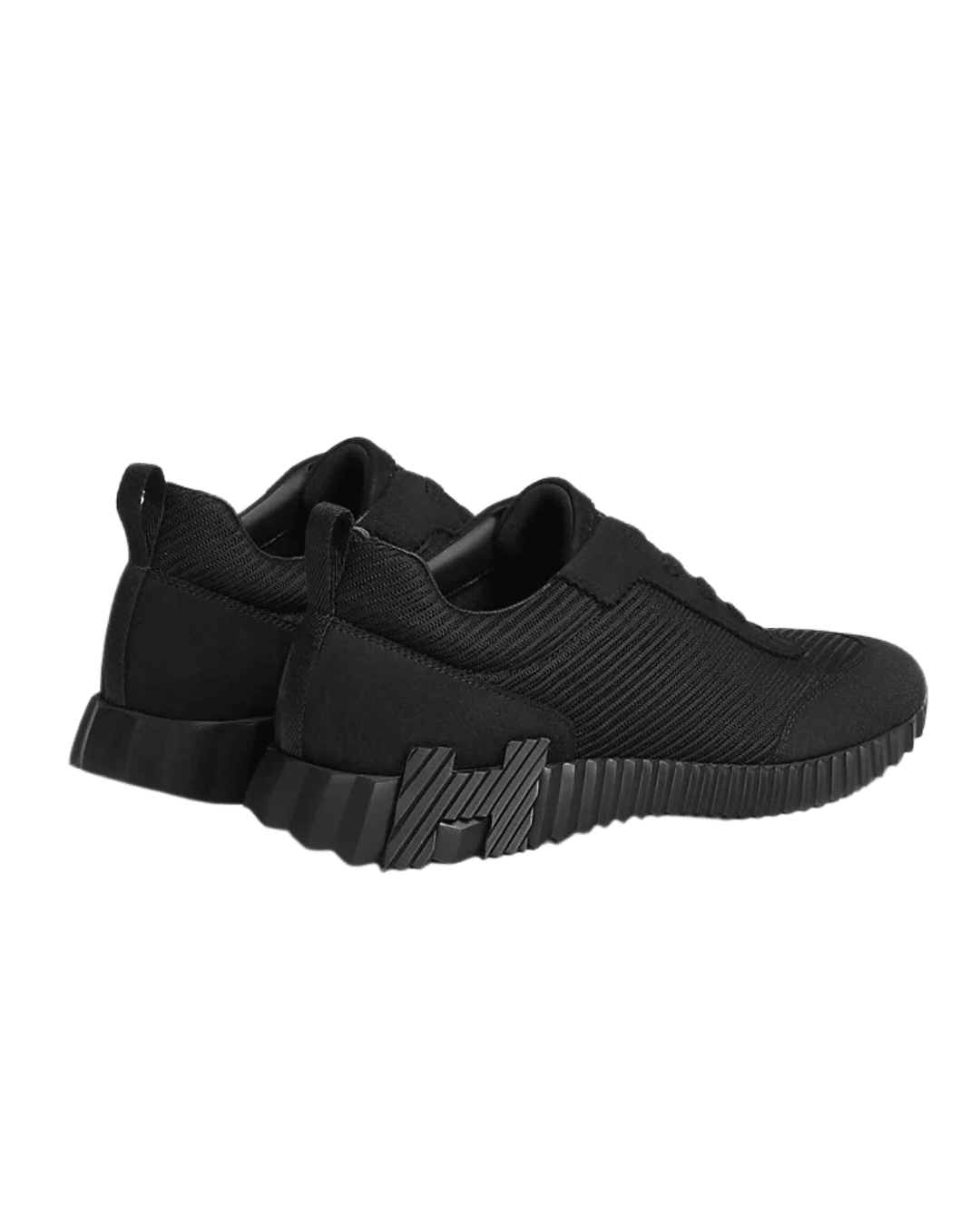 סניקרס הרמס-שחור רשת מלא | Branded shoes bymrcrazyshoes