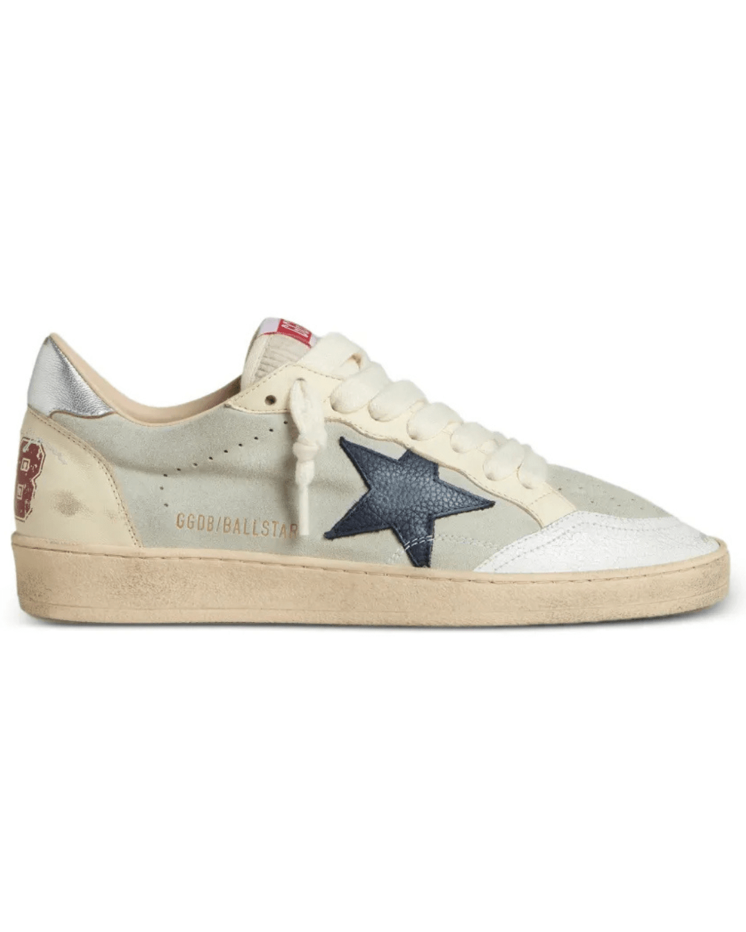גולדן גוס - בולסטאר אפור ושמנת | Branded shoes bymrcrazyshoes