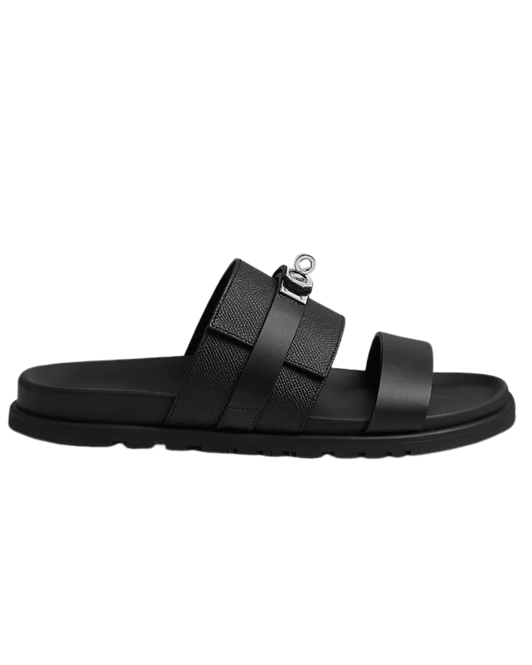 כפכף הרמס שחור ואבזם | Branded shoes bymrcrazyshoes