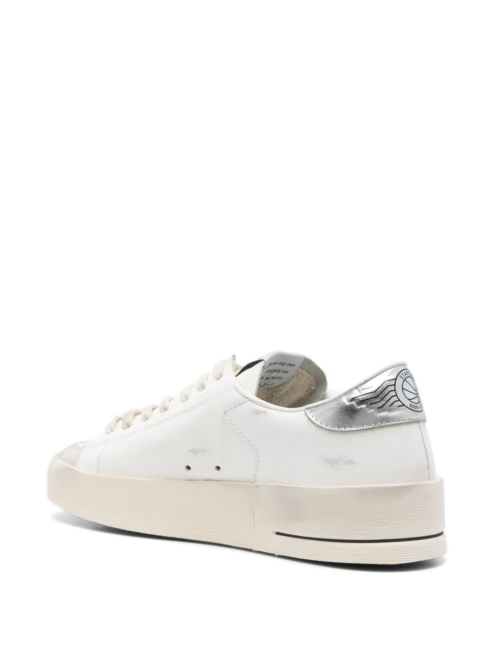 גולדן גוס- סטארדן לבן וכסף | Branded shoes bymrcrazyshoes