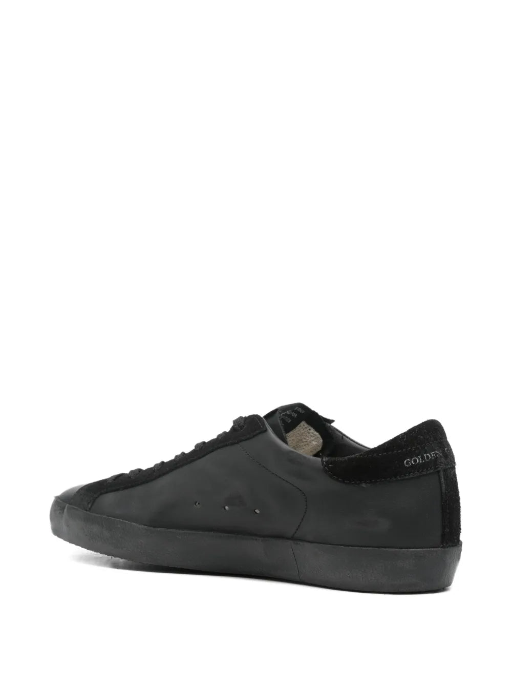 גולדן גוס- סופרסטאר שחור עור מלא בשילוב זמש | Branded shoes bymrcrazyshoes