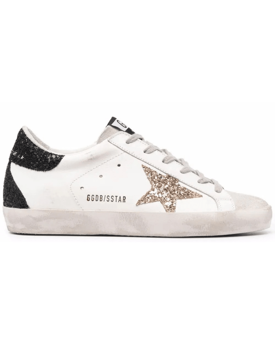 גולדן גוס- סופרסטאר לבן עם כוכב זהב מנוצנץ | Branded shoes bymrcrazyshoes