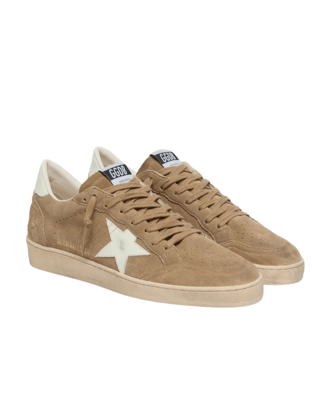 גולדן גוס - בולסטאר בז זמש וכוכב לבן | Branded shoes bymrcrazyshoes