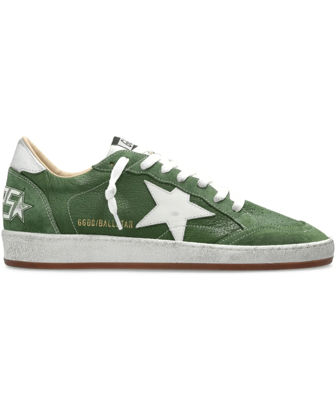 גולדן גוס - בולסטאר ירוק עם לבן | Branded shoes bymrcrazyshoes