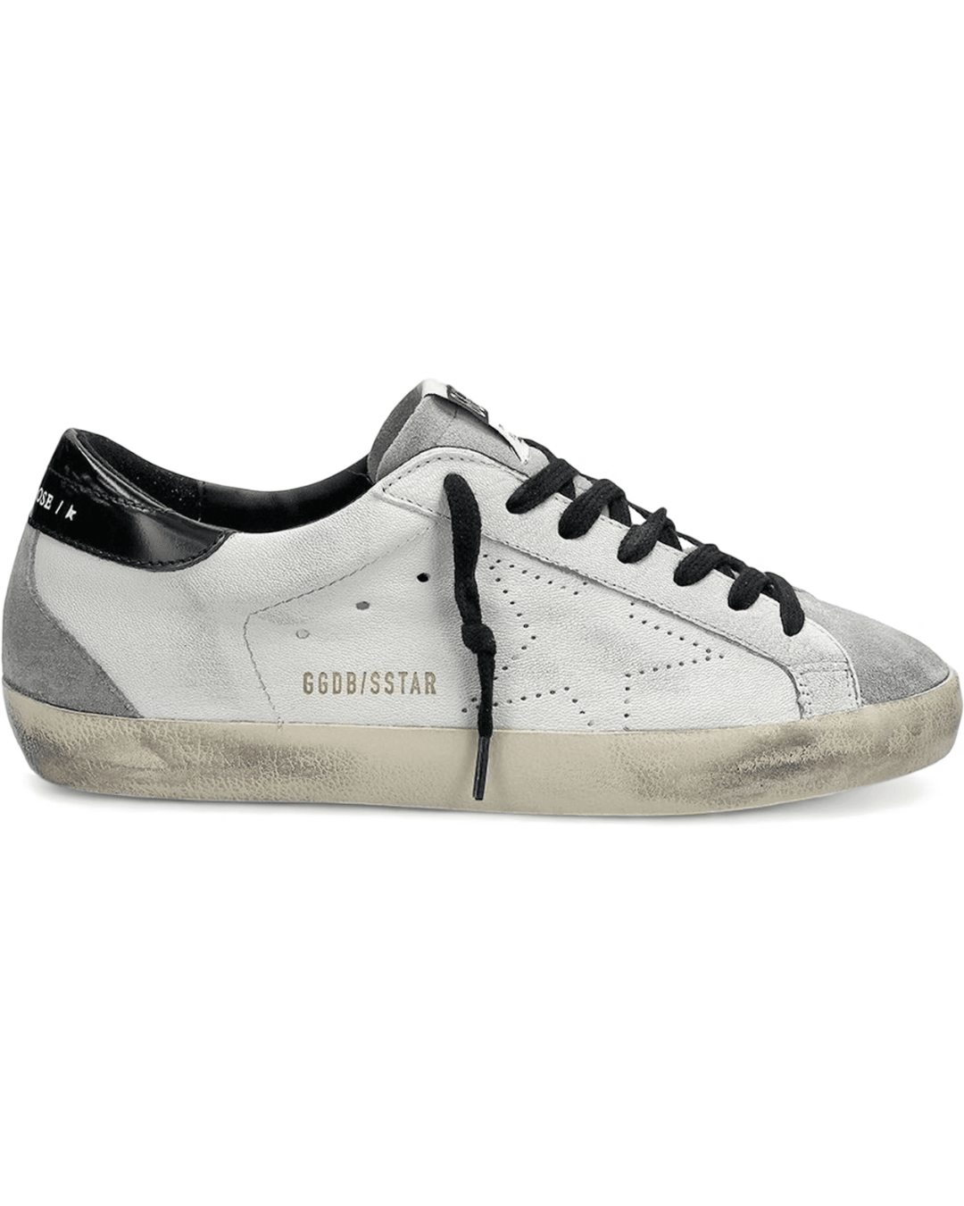 גולדן גוס - סופרסטאר לבן אפור ושחור | Branded shoes bymrcrazyshoes