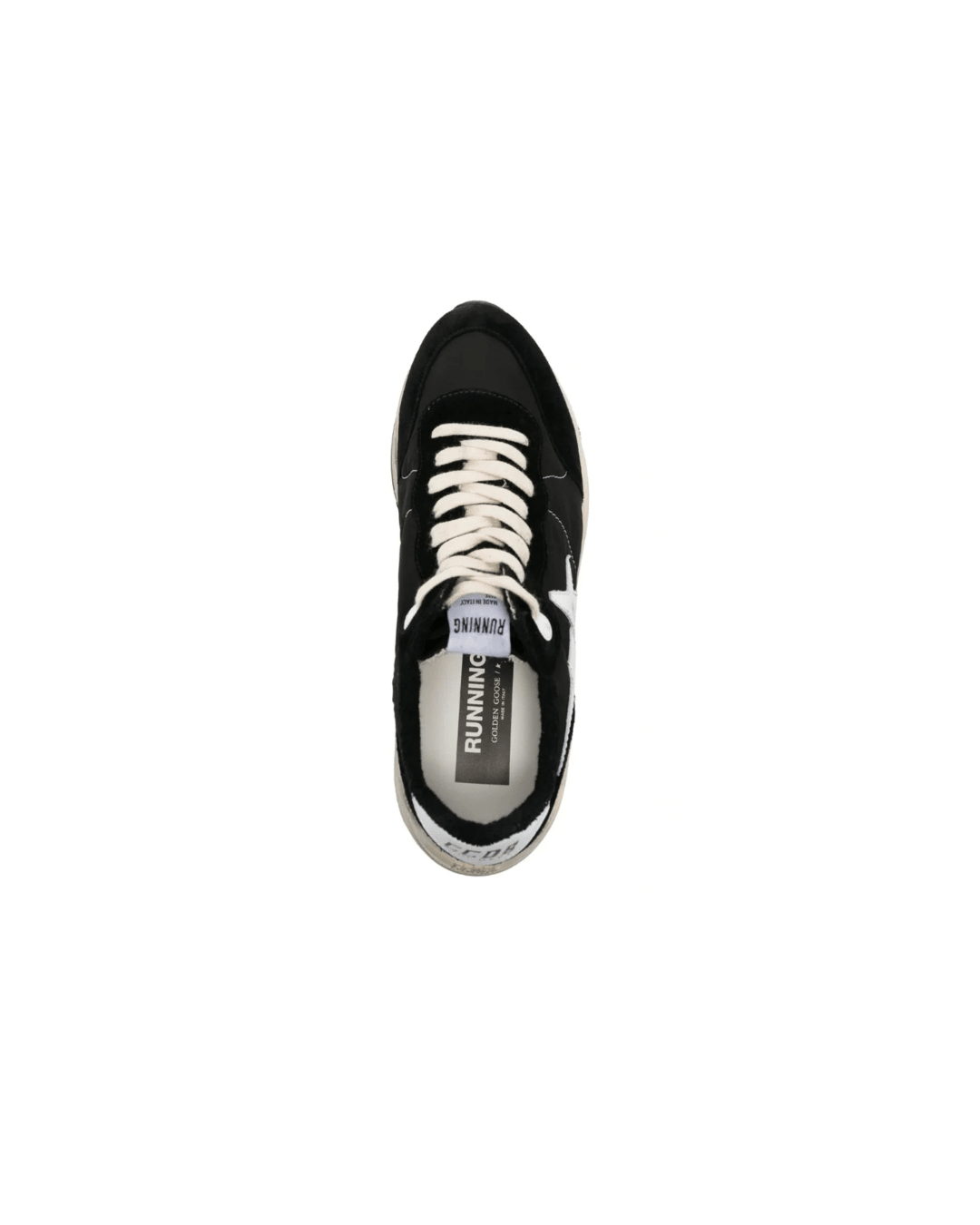 גולדן גוס - ספורט שחור עם לבן | Branded shoes bymrcrazyshoes