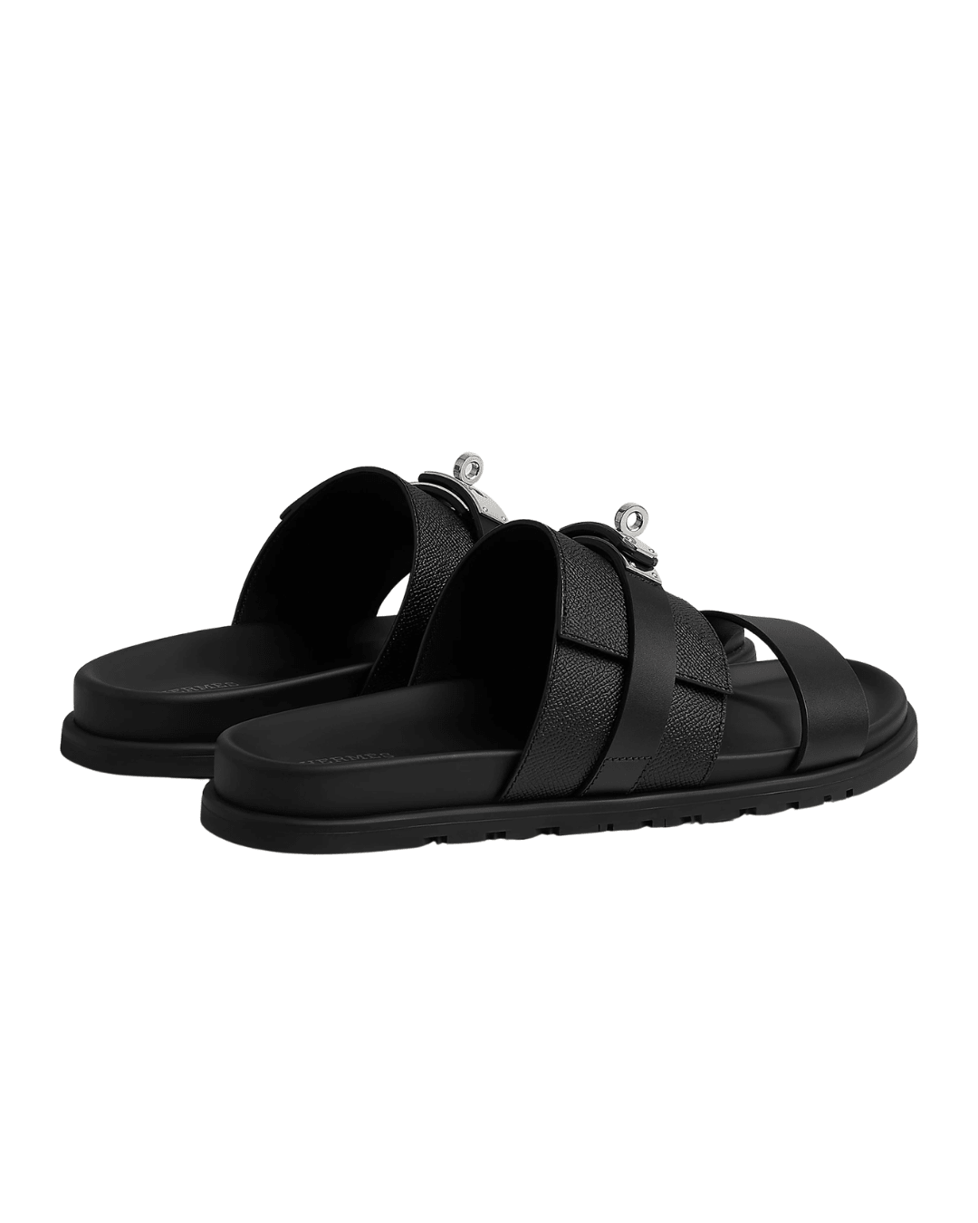 כפכף הרמס שחור ואבזם | Branded shoes bymrcrazyshoes