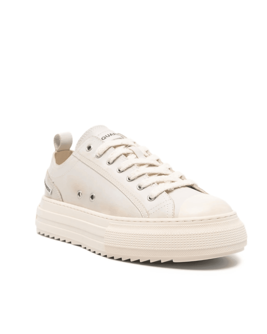 דסקווארד סניקרס - שמנת | Branded shoes bymrcrazyshoes