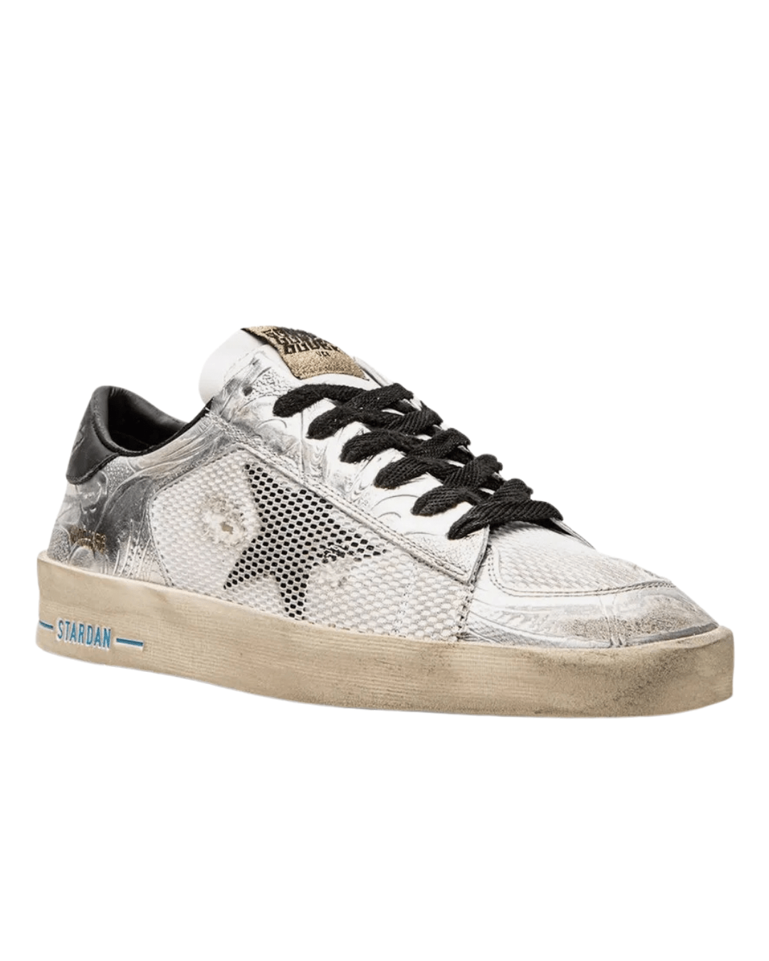 גולדן גוס - סטארדן שחור עם כסוף | Branded shoes bymrcrazyshoes
