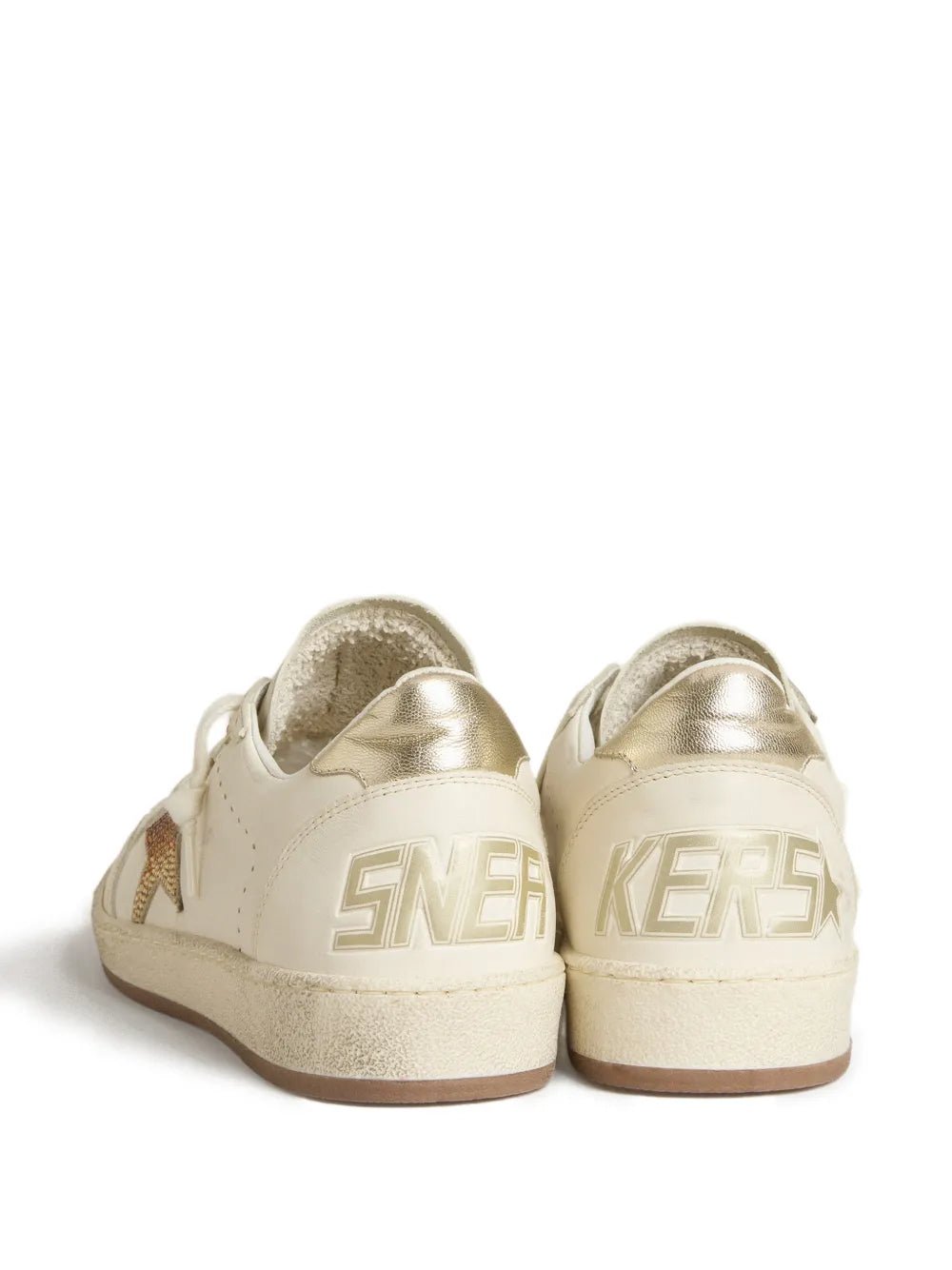 גולדן גוס- בולסטאר לבן עם נצנצים | Branded shoes bymrcrazyshoes