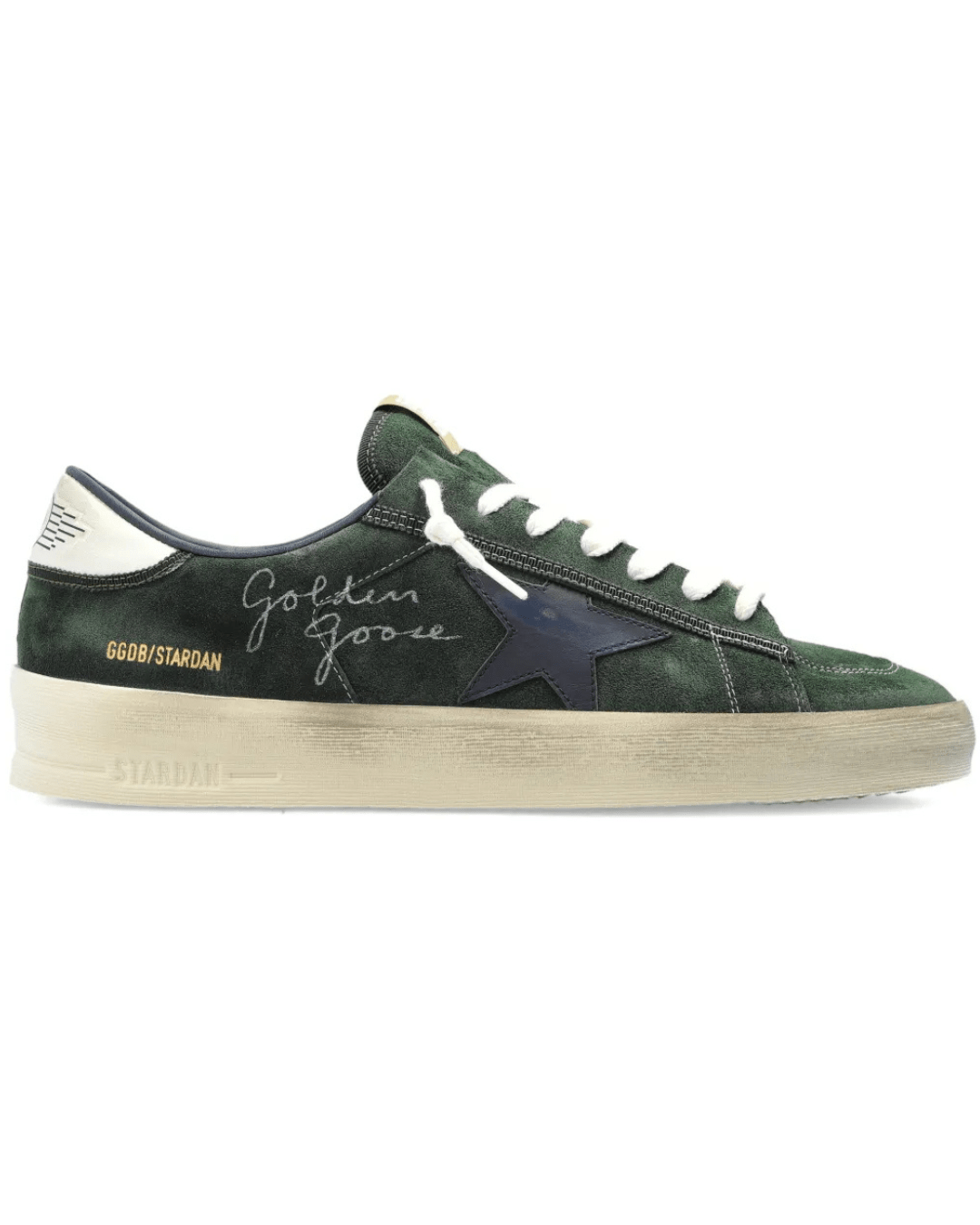 גולדן גוס - סטארדן ירוק וכוכב כחול | Branded shoes bymrcrazyshoes