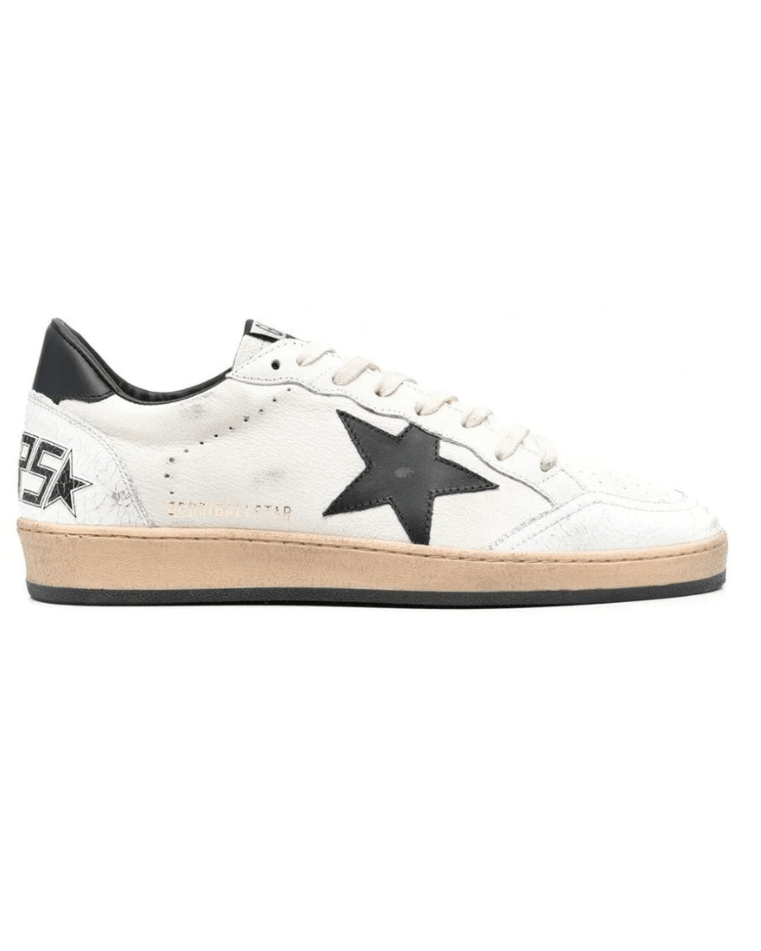 גולדן גוס - בולסטאר לבן ושחור | Branded shoes bymrcrazyshoes