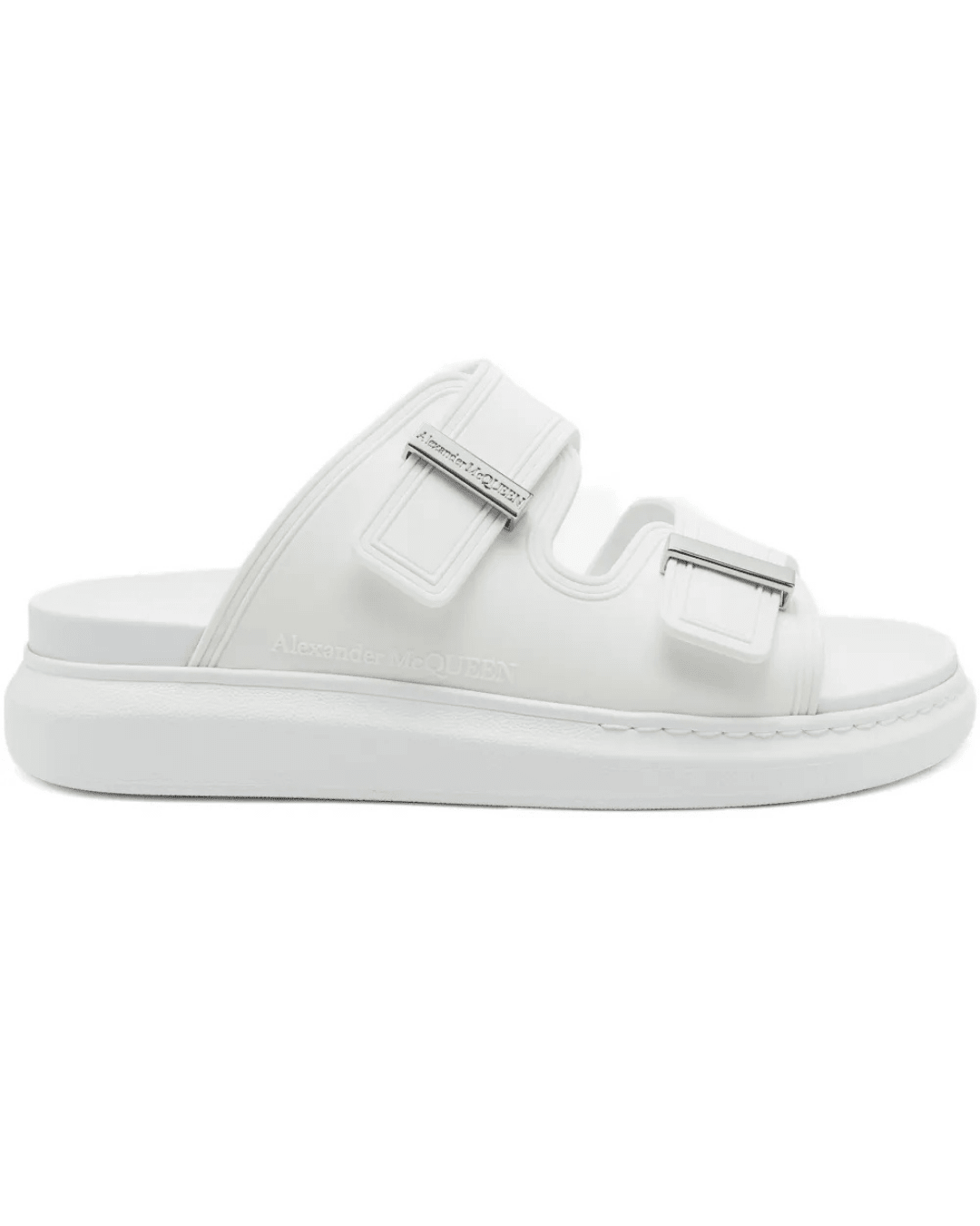 כפכף אלכסנדר מקווין - לבן | Branded shoes bymrcrazyshoes