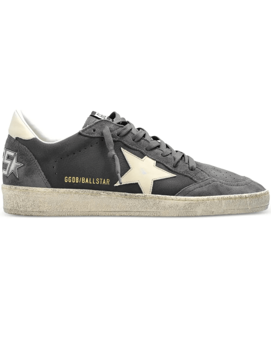 גולדן גוס - בולסטאר אפור כהה זמש | Branded shoes bymrcrazyshoes