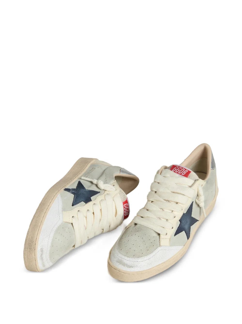 גולדן גוס - בולסטאר אפור ושמנת | Branded shoes bymrcrazyshoes