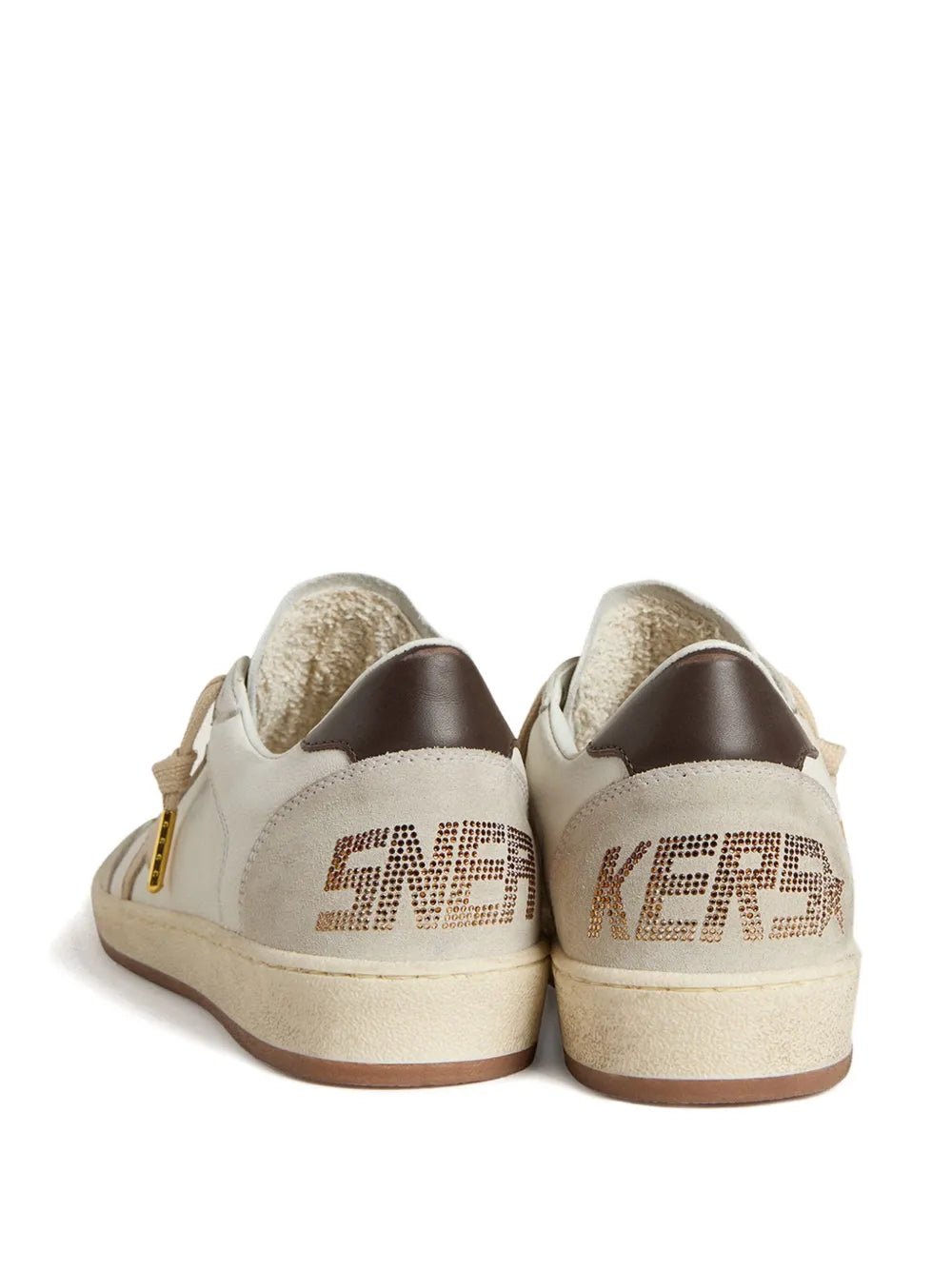 גולדן גוס- בולסטאר לבן בשילוב אפור וזהב | Branded shoes bymrcrazyshoes