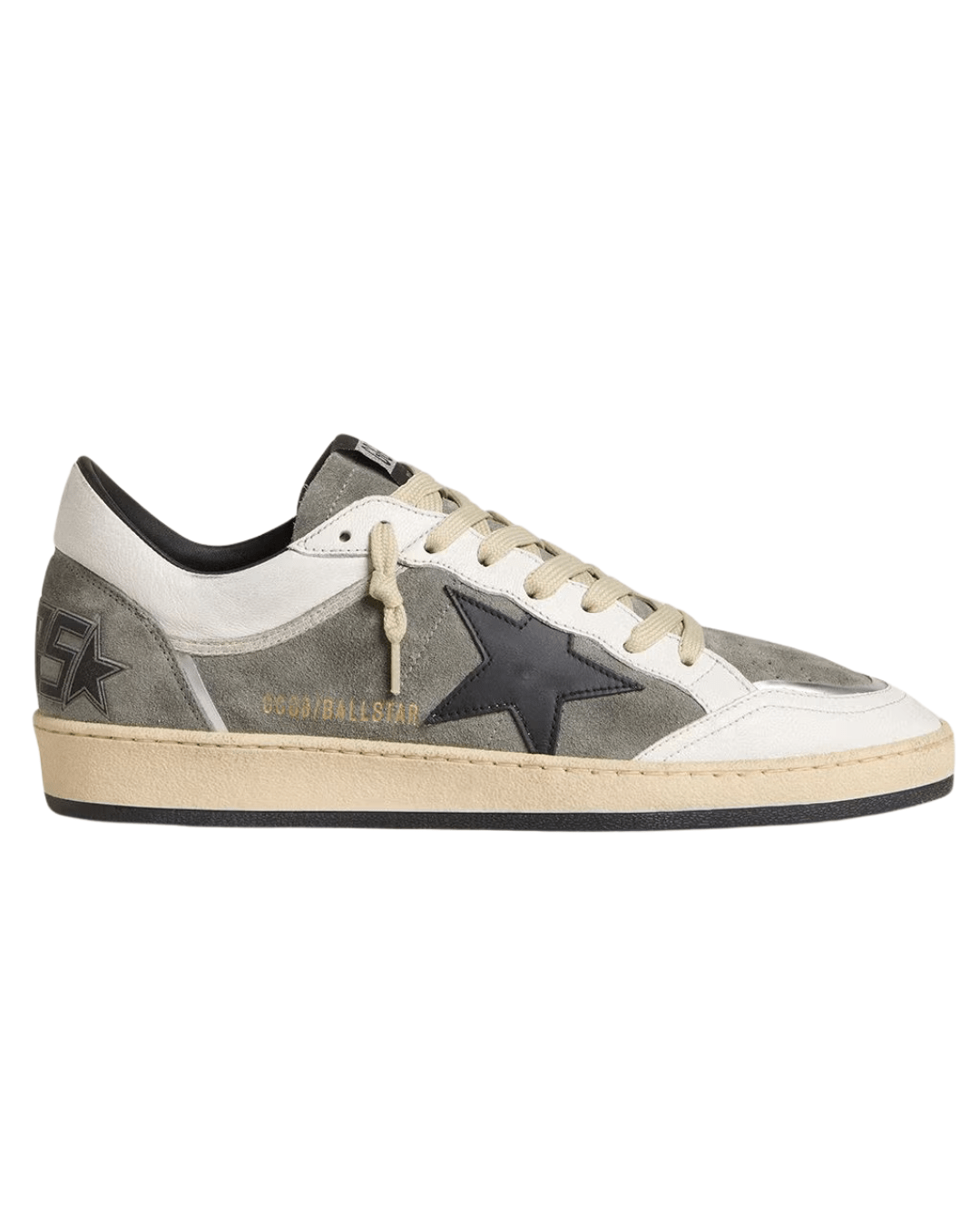 גולדן גוס - בולסטאר ירוק זית עם כוכב שחור | Branded shoes bymrcrazyshoes