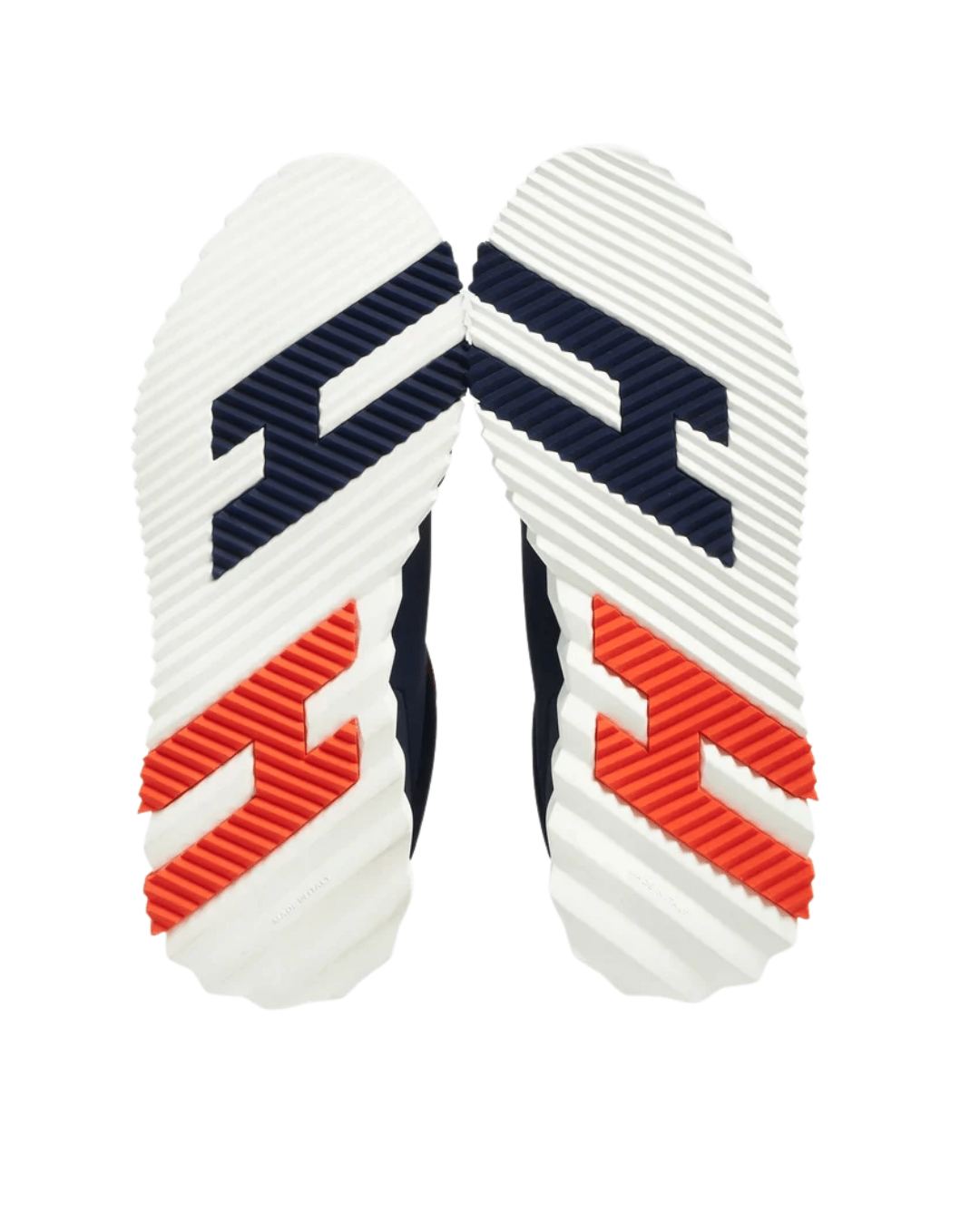 סניקרס הרמס - כחול כהה עם כתום | Branded shoes bymrcrazyshoes