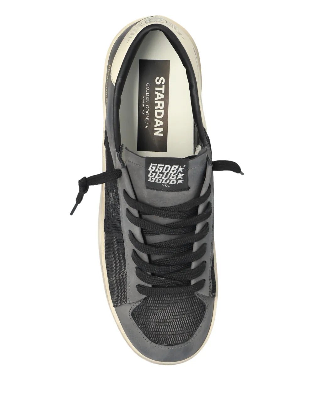 גולדן גוס - סטארדן שחור משופשף | Branded shoes bymrcrazyshoes